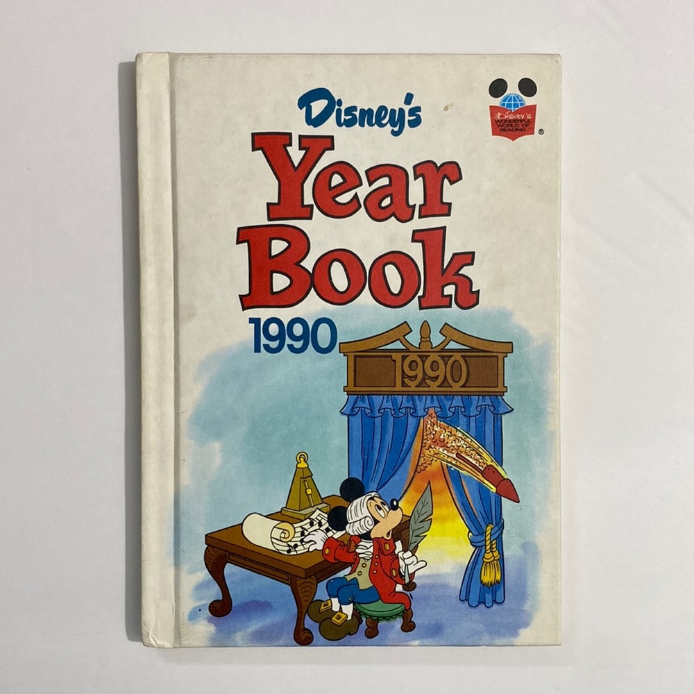 Vintage Disney’s Yearbook 1990 Book